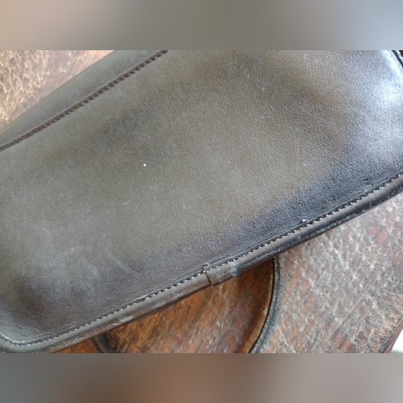 Coach Vintage Black Dinky Crossbody Handbag - Picture 9 of 12